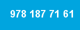 978 187 71 61